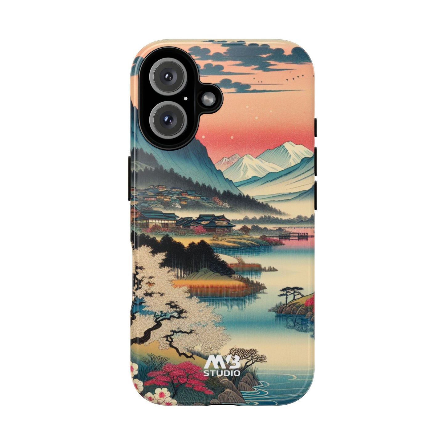 Sunset Village Tough Phone Case - iPhone