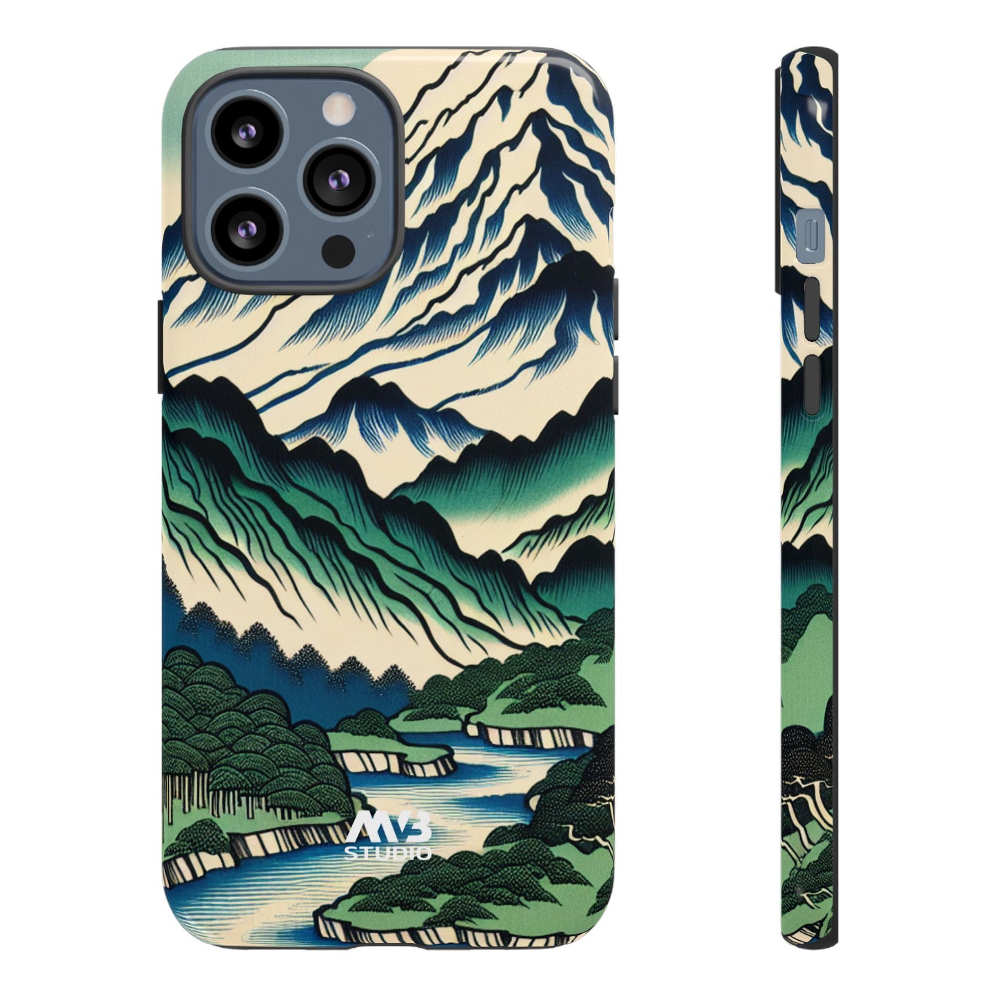 Mountain Serenity Tough Phone Case - iPhone