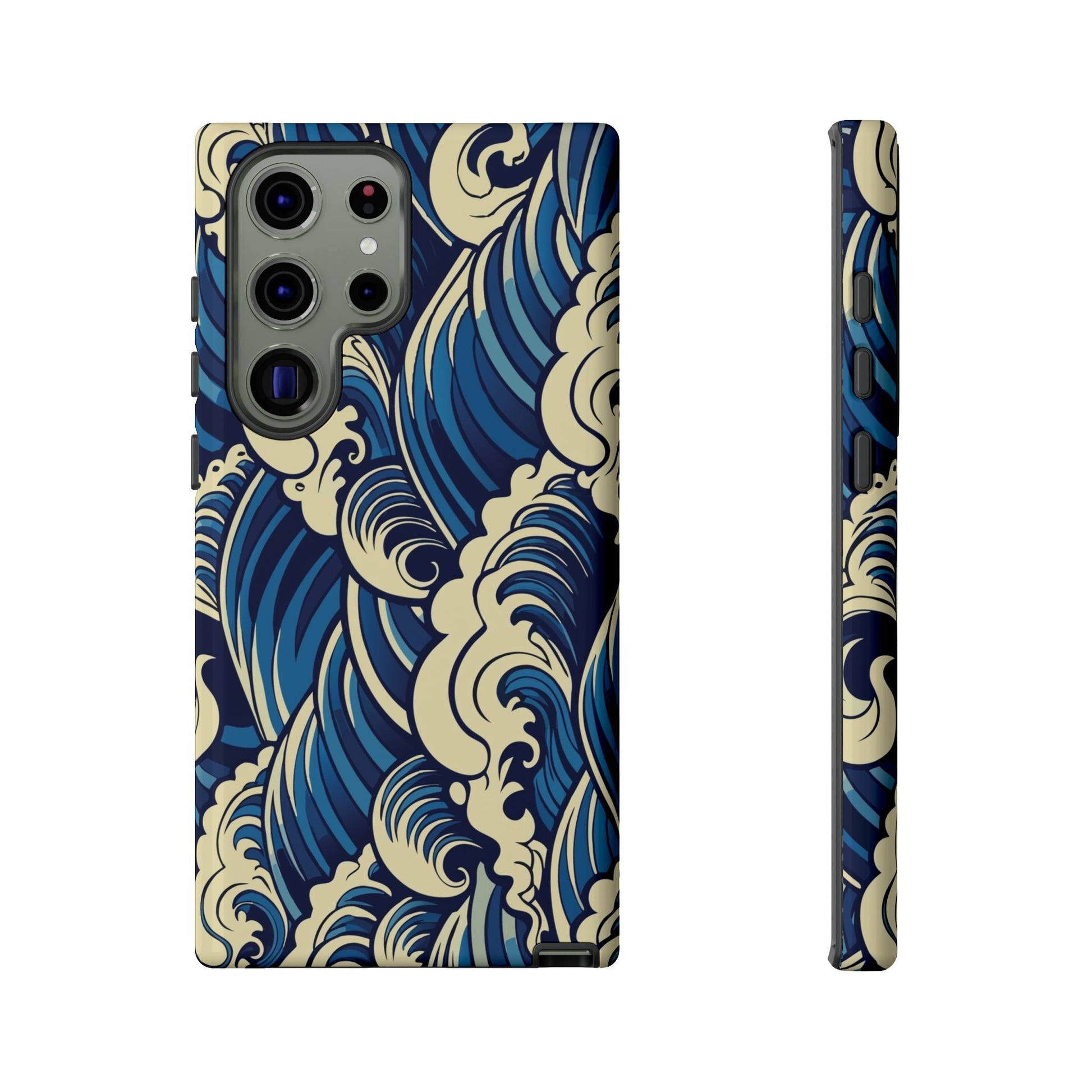Blue Ocean Wave Tough Samsung Phone Case - MVB STUDIO STORE