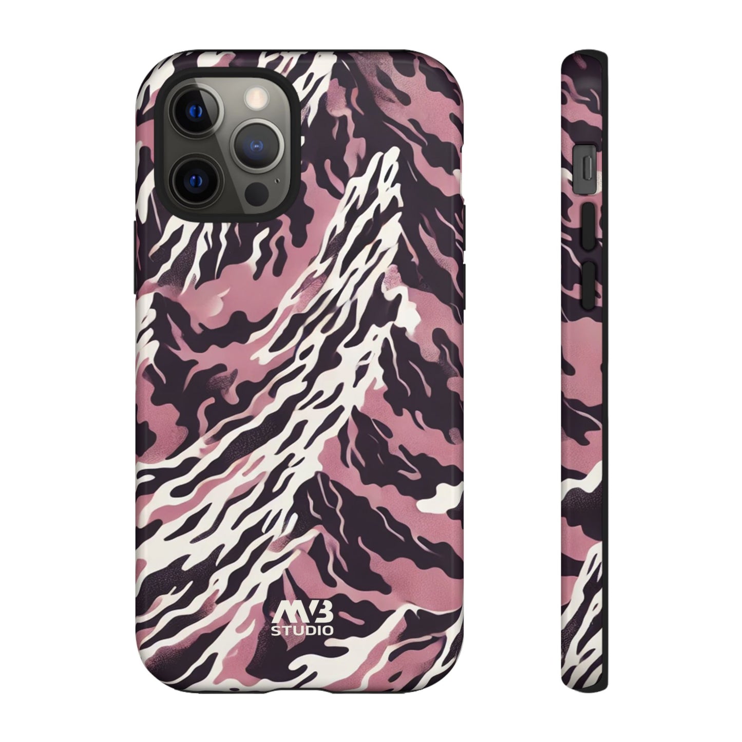 Pink Camo Tough Phone Case - iPhone