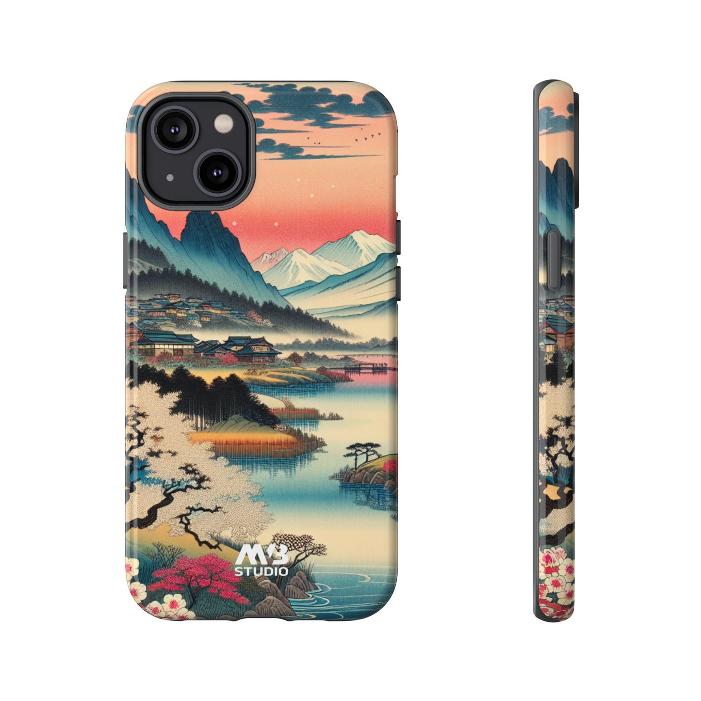 Sunset Village Tough Phone Case - iPhone