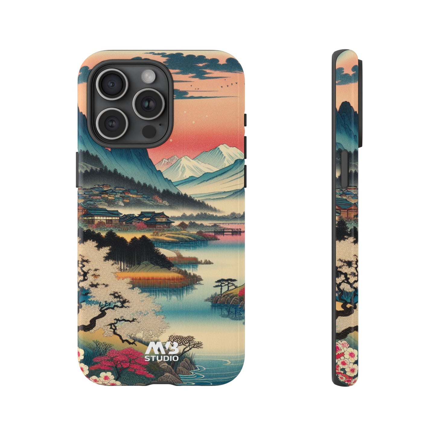 Sunset Village Tough Phone Case - iPhone