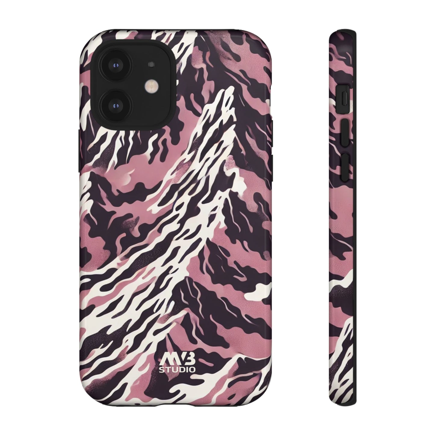 Pink Camo Tough Phone Case - iPhone