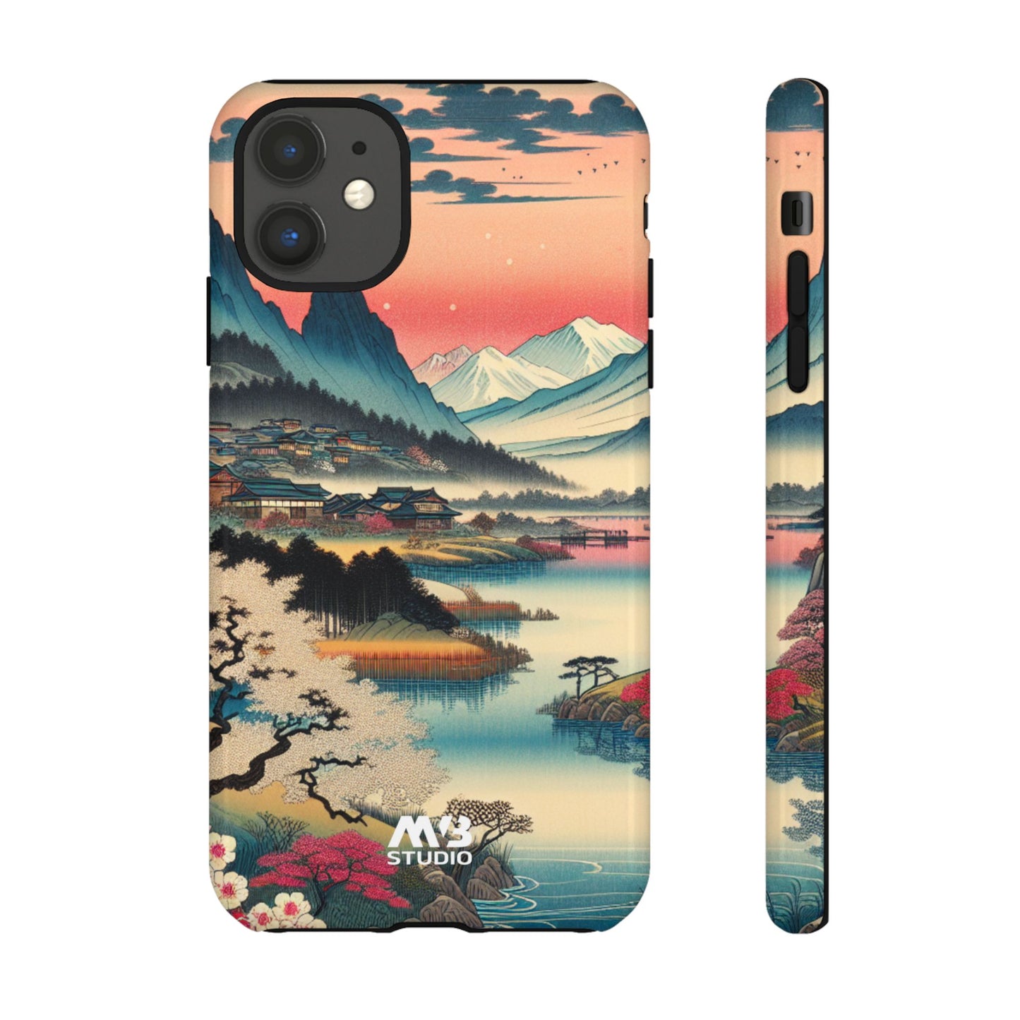 Sunset Village Tough Phone Case - iPhone
