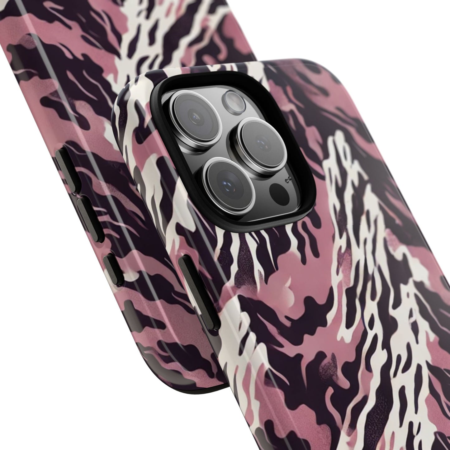 Pink Camo Tough Phone Case - iPhone