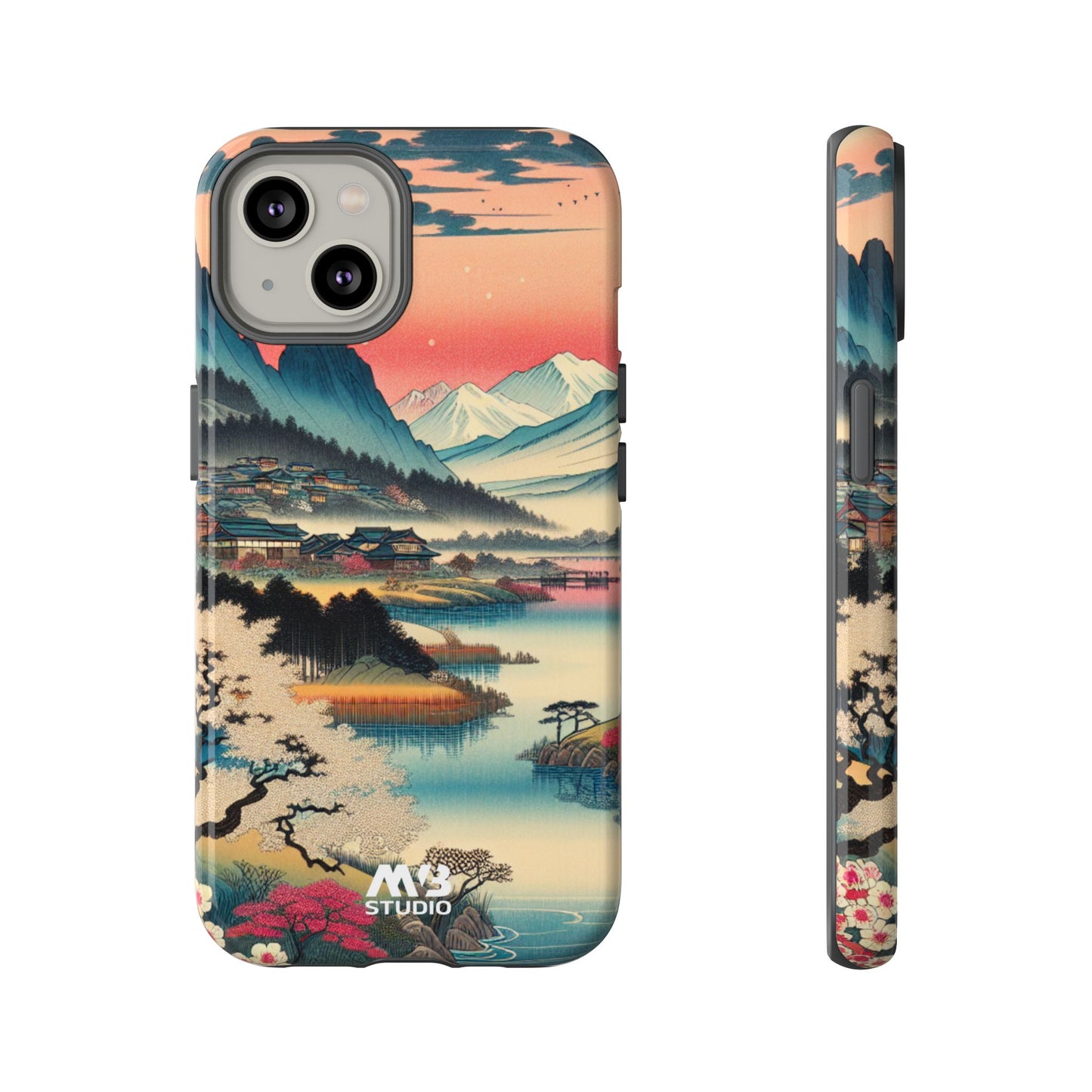 Sunset Village Tough Phone Case - iPhone