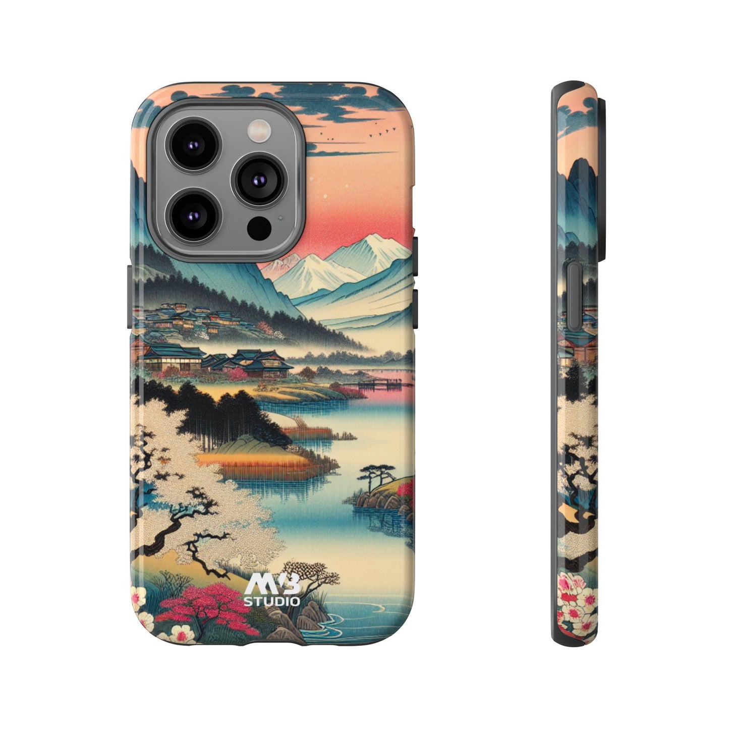 Sunset Village Tough Phone Case - iPhone