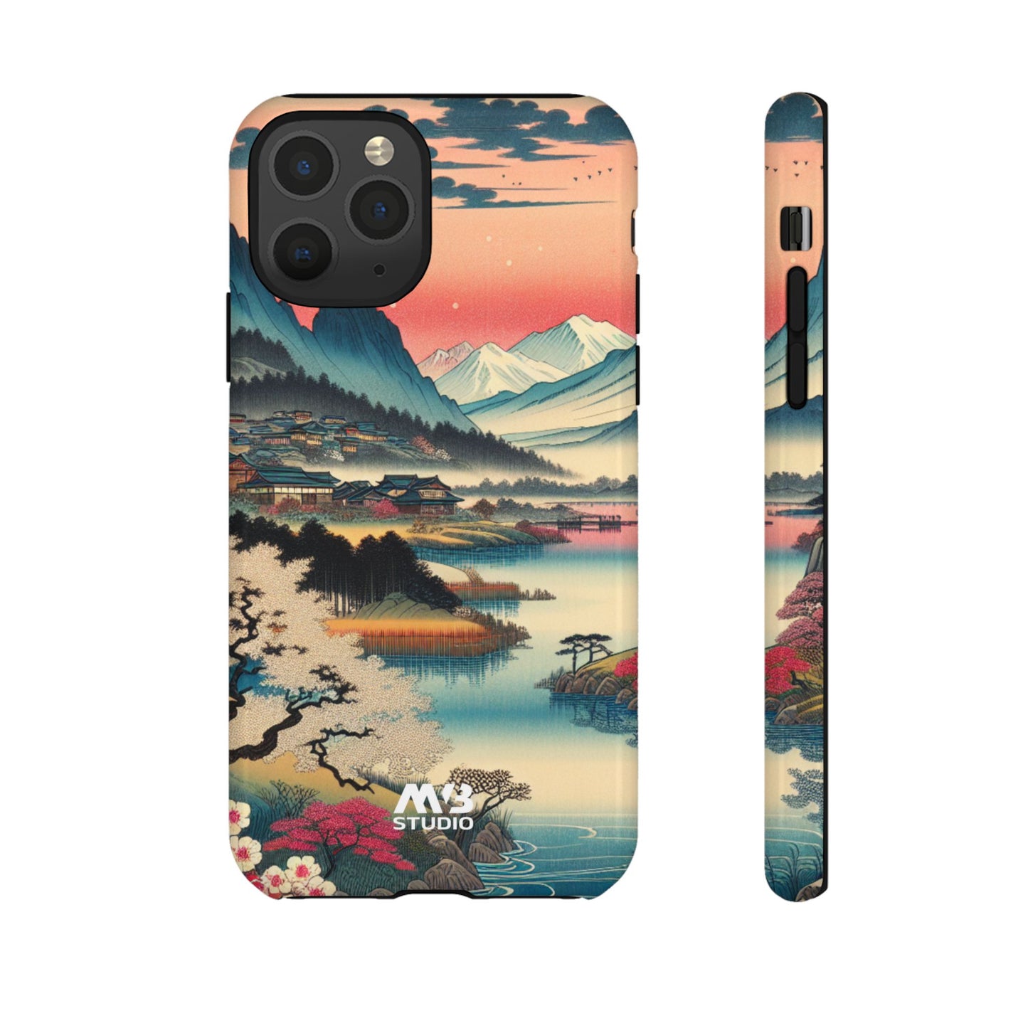 Sunset Village Tough Phone Case - iPhone