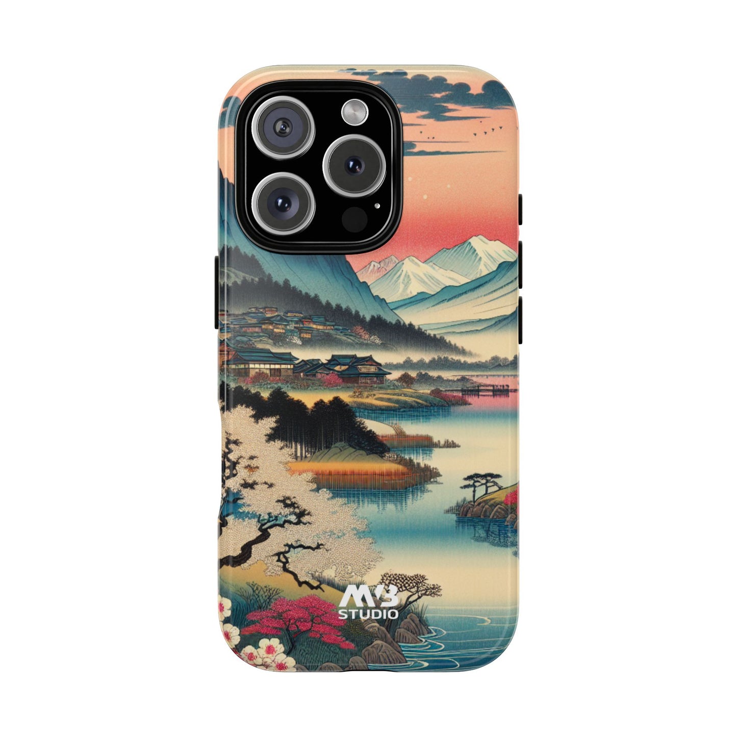 Sunset Village Tough Phone Case - iPhone