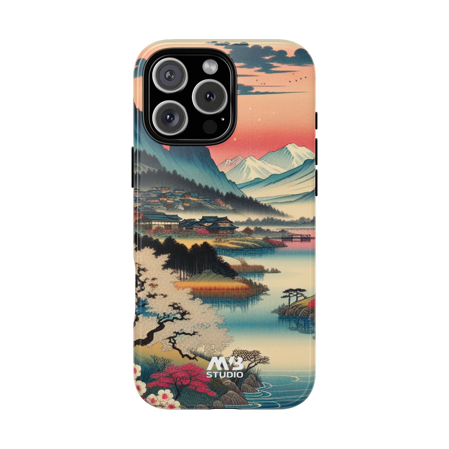 Sunset Village Tough Phone Case - iPhone