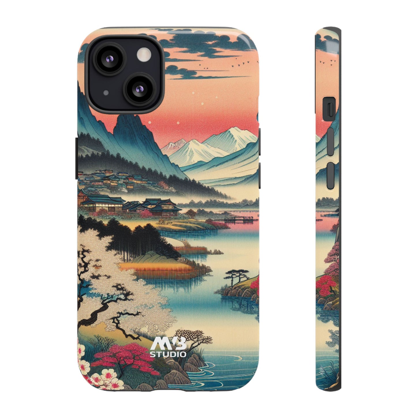 Sunset Village Tough Phone Case - iPhone
