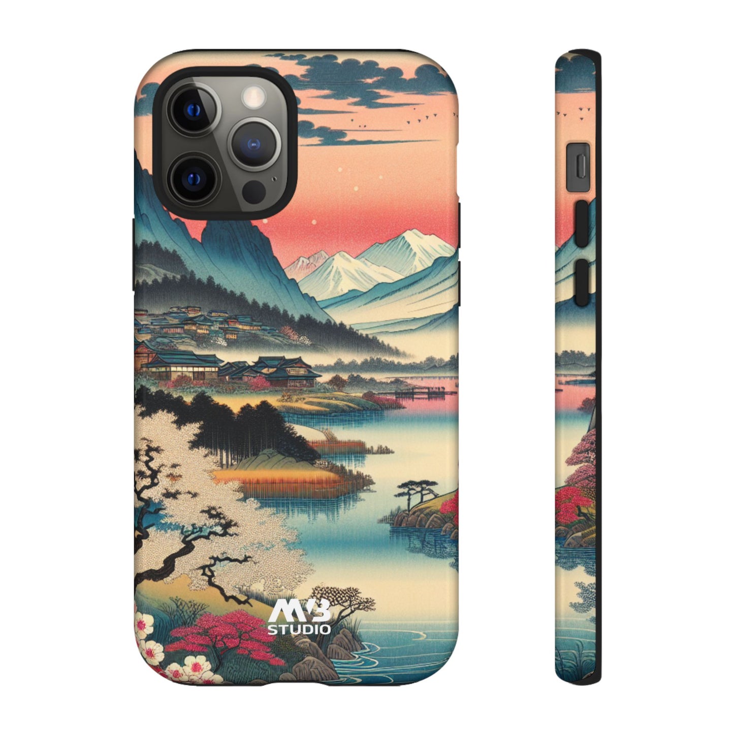 Sunset Village Tough Phone Case - iPhone