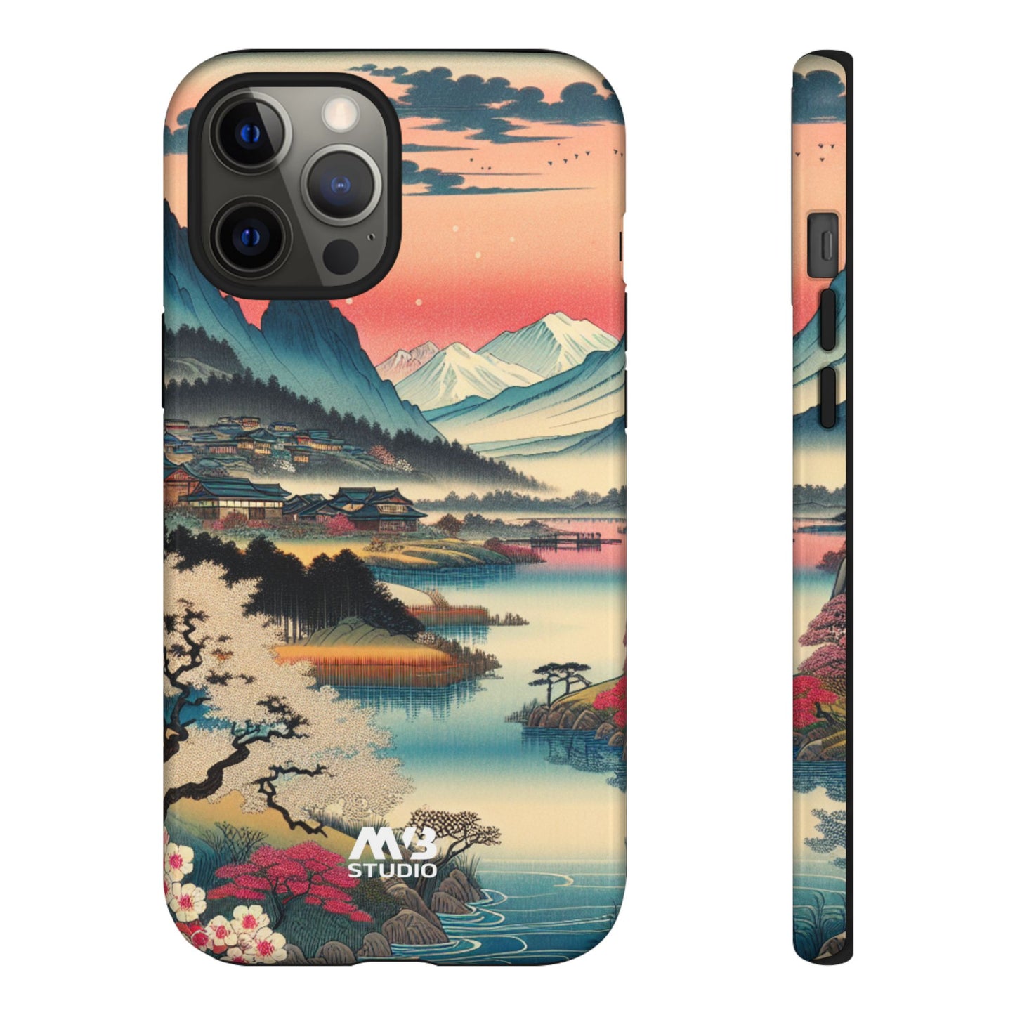 Sunset Village Tough Phone Case - iPhone