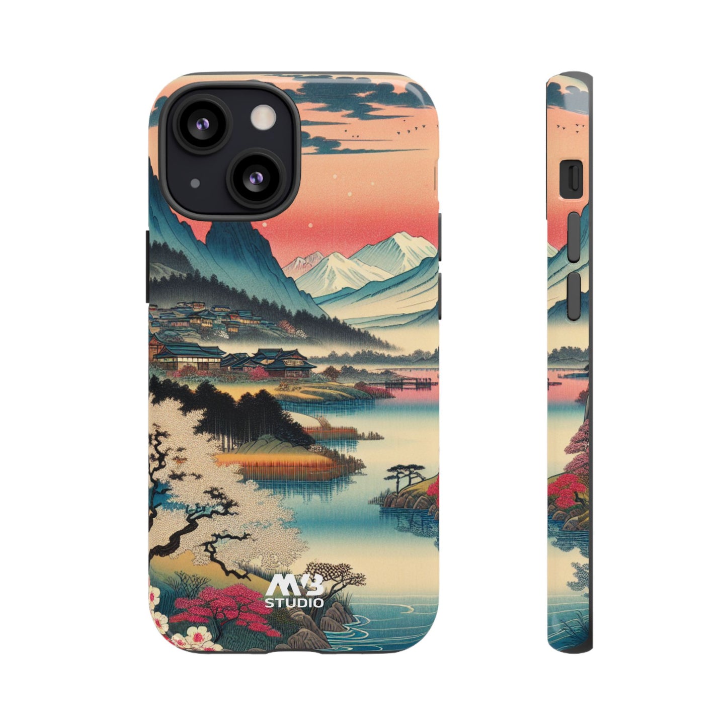 Sunset Village Tough Phone Case - iPhone