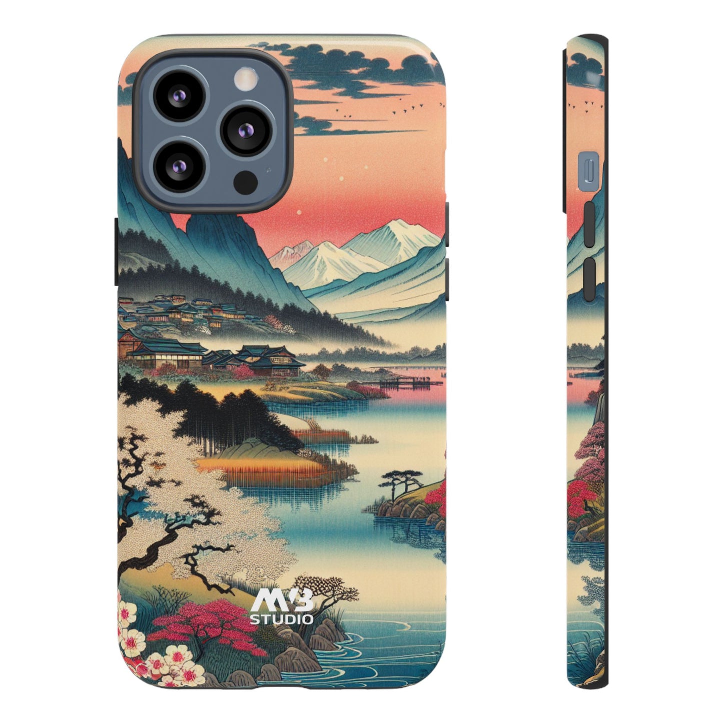 Sunset Village Tough Phone Case - iPhone
