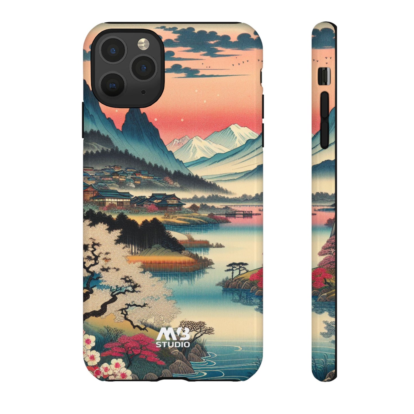 Sunset Village Tough Phone Case - iPhone