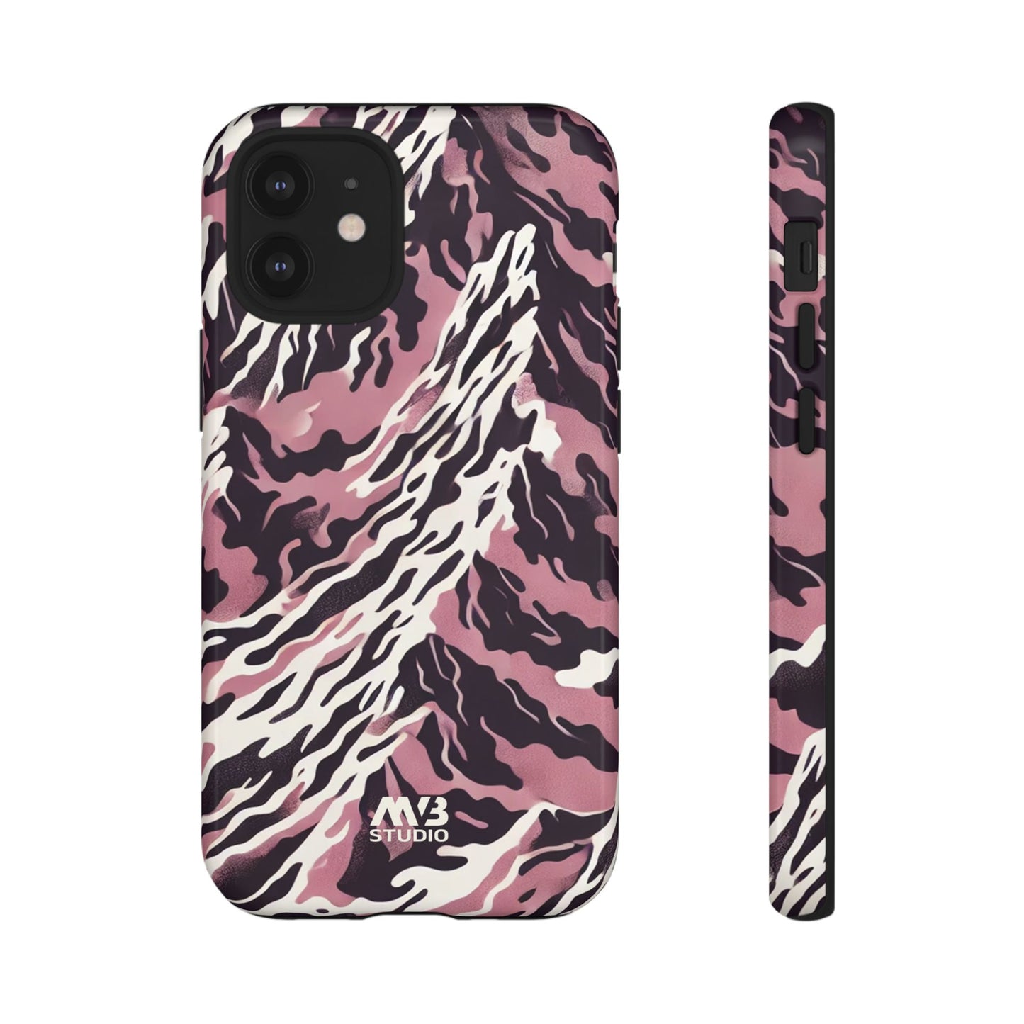 Pink Camo Tough Phone Case - iPhone