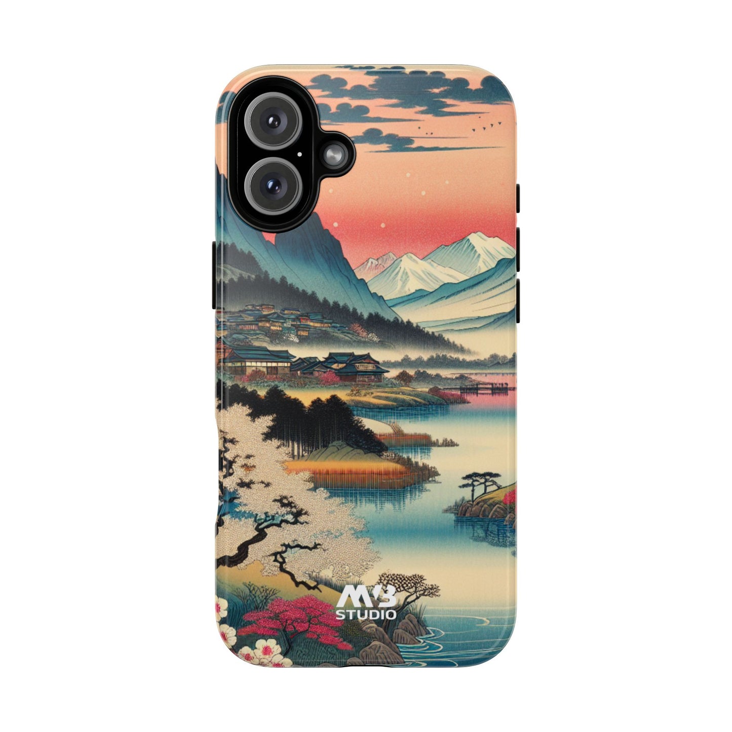 Sunset Village Tough Phone Case - iPhone