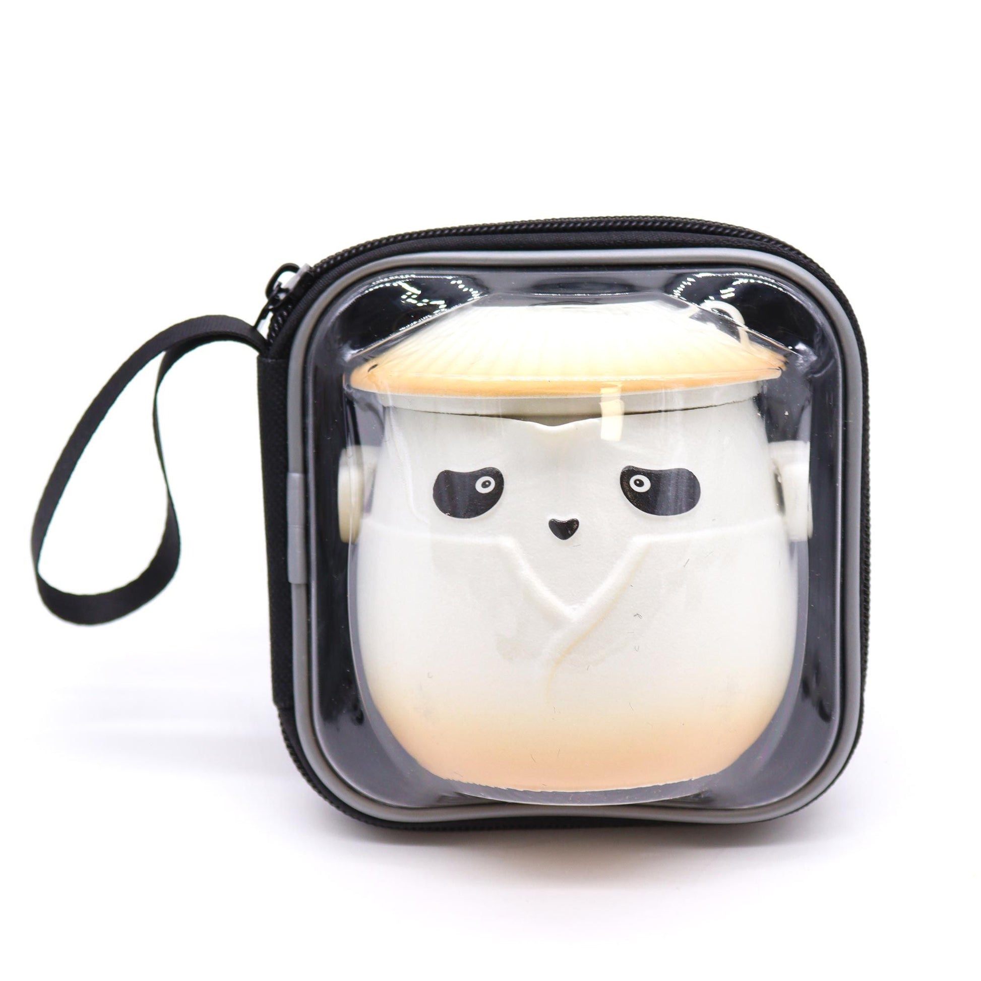 Panda Teapot Set & Three Cups