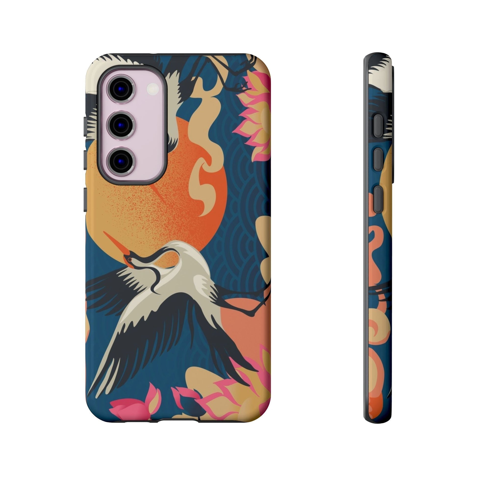 Celestial Cranes Tough Phone Case - Samsung - MVB STUDIO STORE