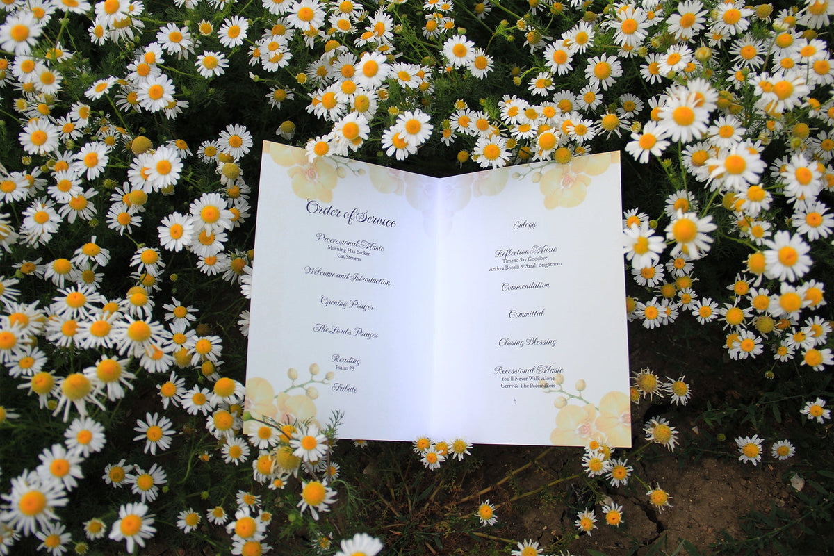 How to Write a Funeral Order of Service: A Complete Guide