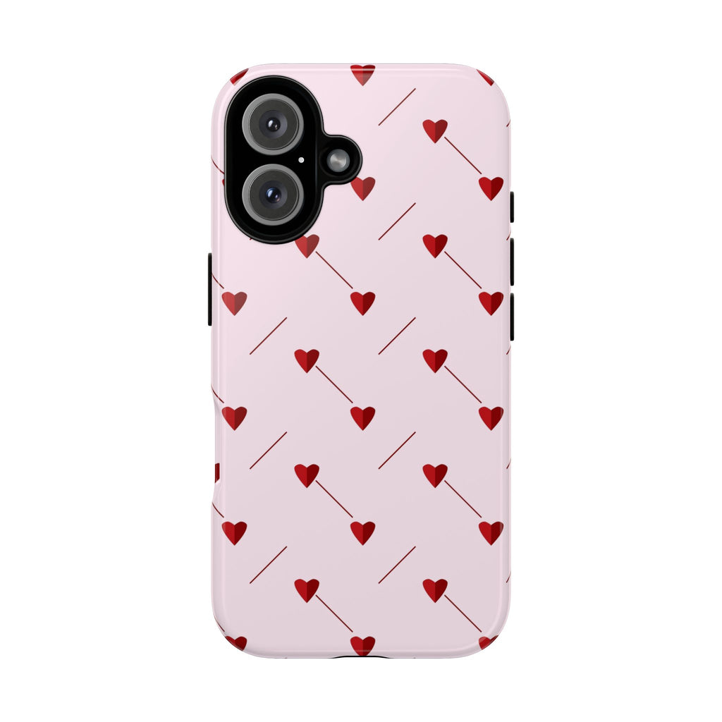 Pink Hearts Tough iPhone Case - MVB STUDIO STORE