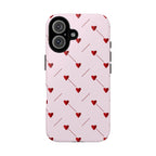 Pink Hearts Tough iPhone Case - MVB STUDIO STORE