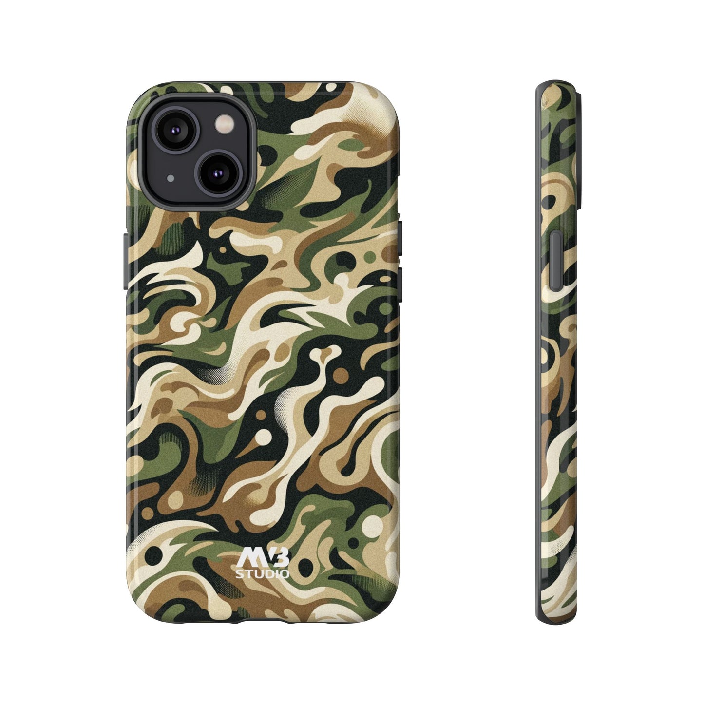 Forest Camo Tough  Phone Case - iPhone