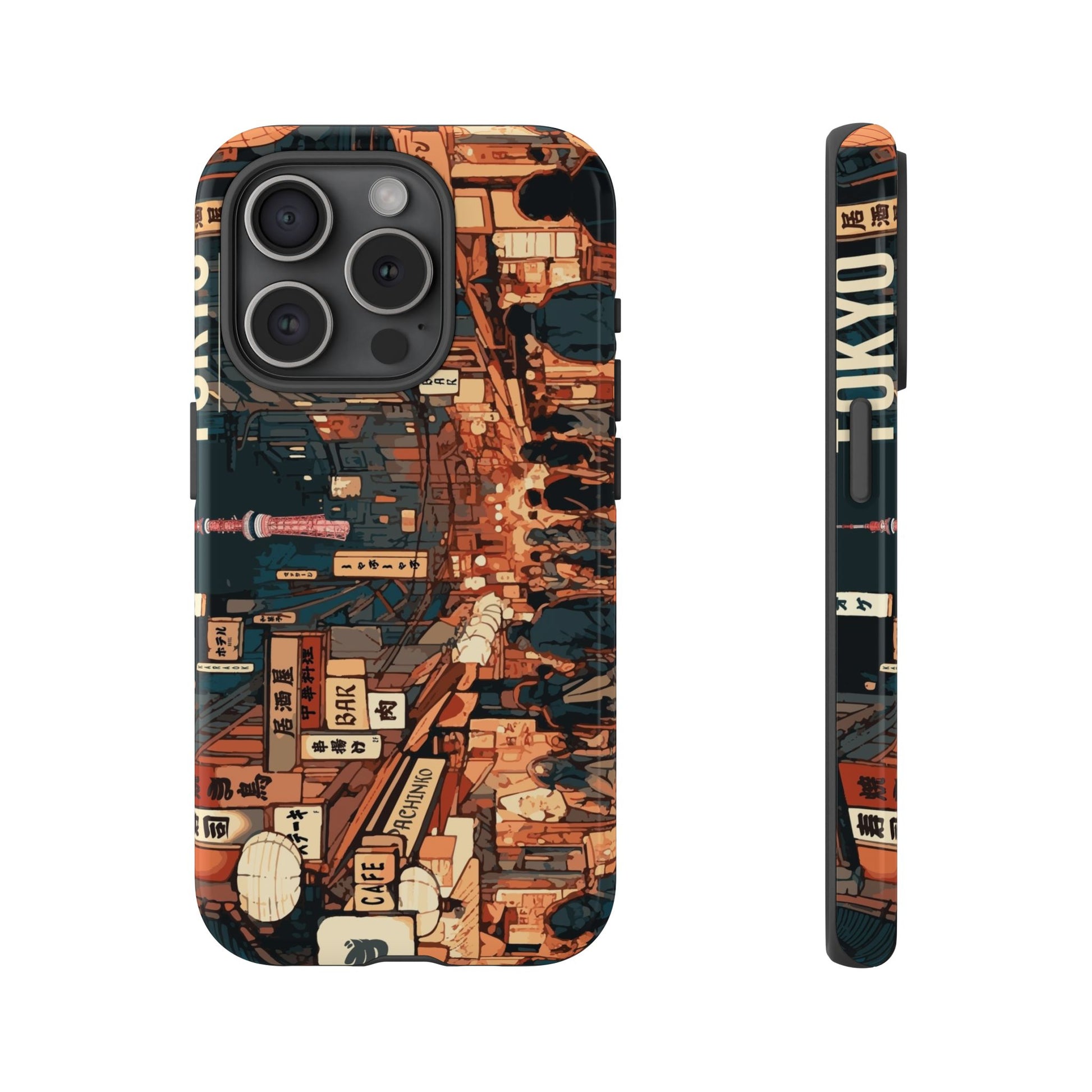 Tokyo Night Lights Tough iPhone Case - MVB STUDIO STORE