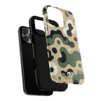 Green Camouflage Tough iPhone Case - MVB STUDIO STORE