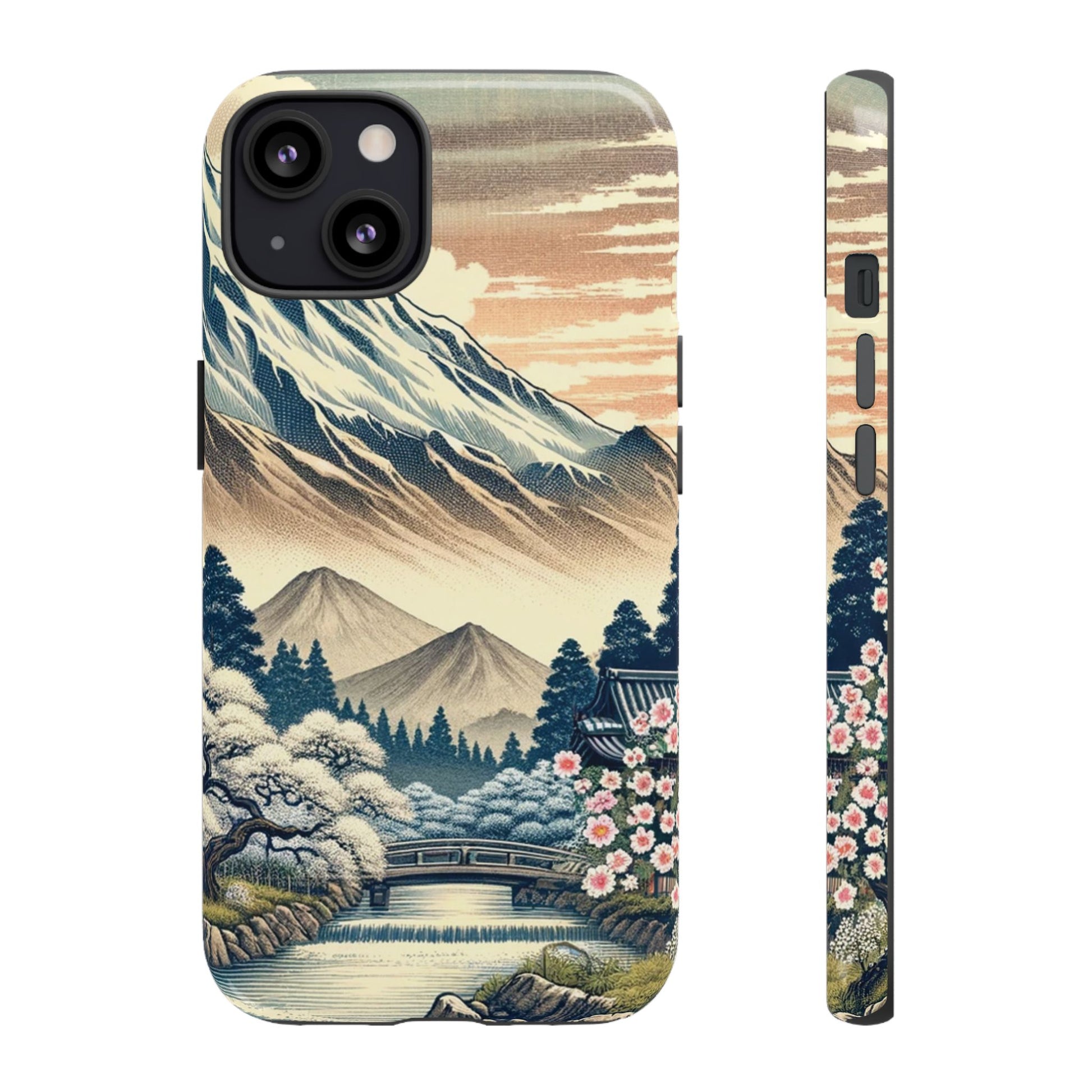 Zen Japanese Garden Tough iPhone Case
