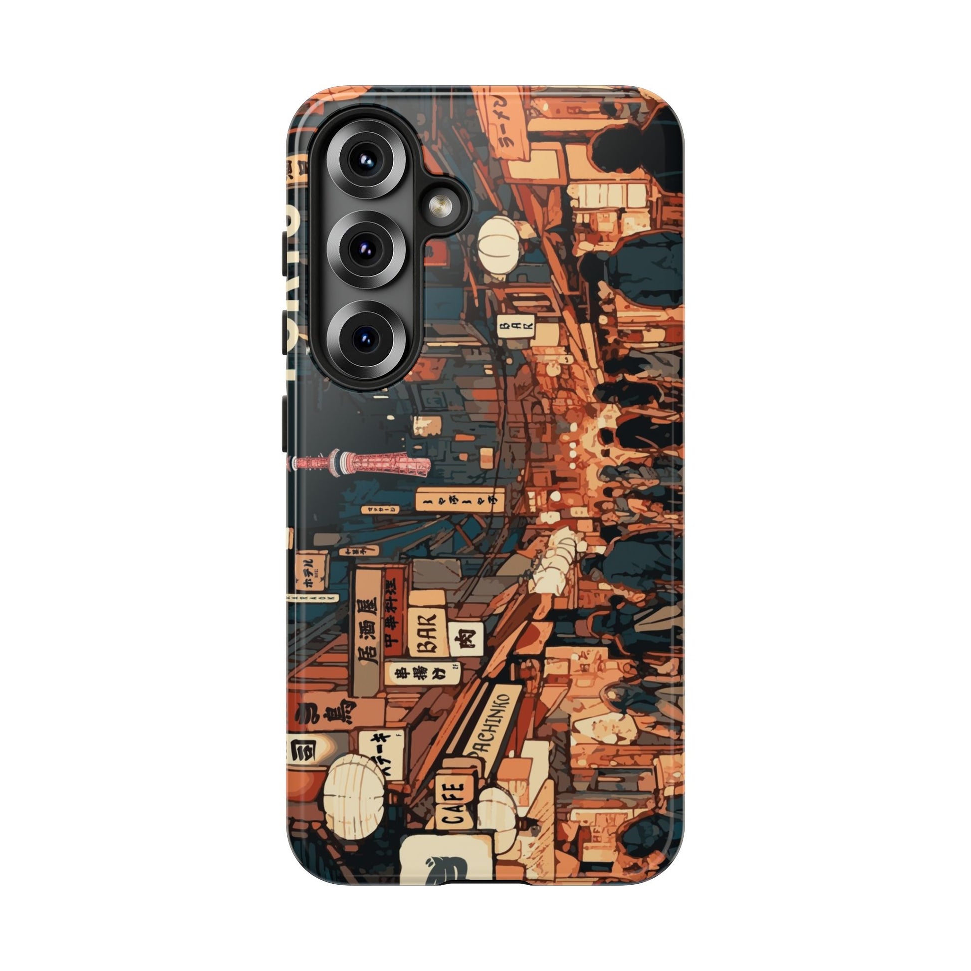 Tokyo Night Lights Tough Samsung Phone Case