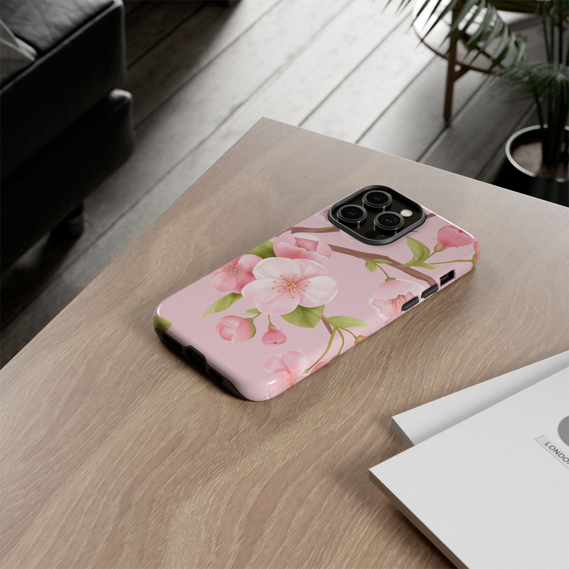 Cherry Blossom Pink Tough iPhone Case