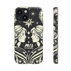 Gemini Zodiac Tough iPhone Case - MVB STUDIO STORE