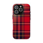 Tartans Tough iPhone Case - MVB STUDIO STORE
