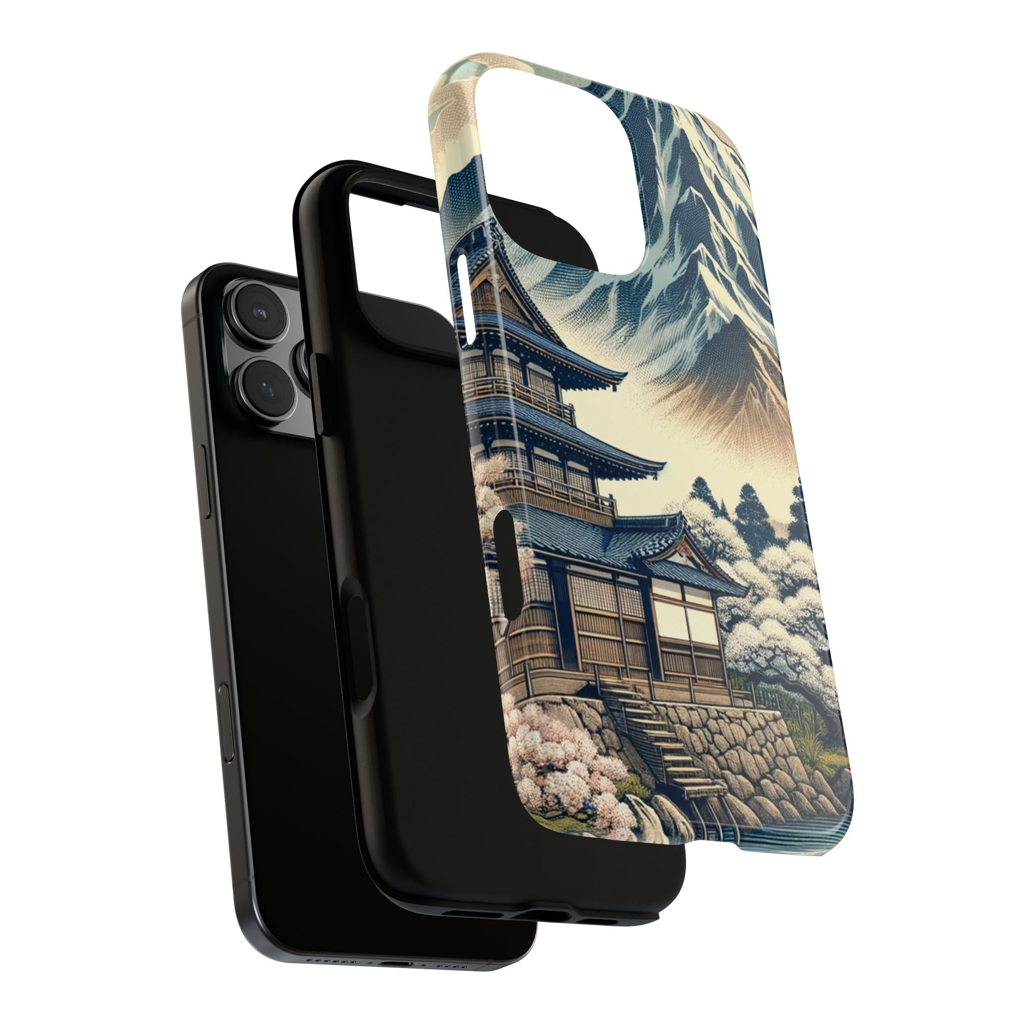 Zen Japanese Art Tough iPhone Case - MVB STUDIO STORE