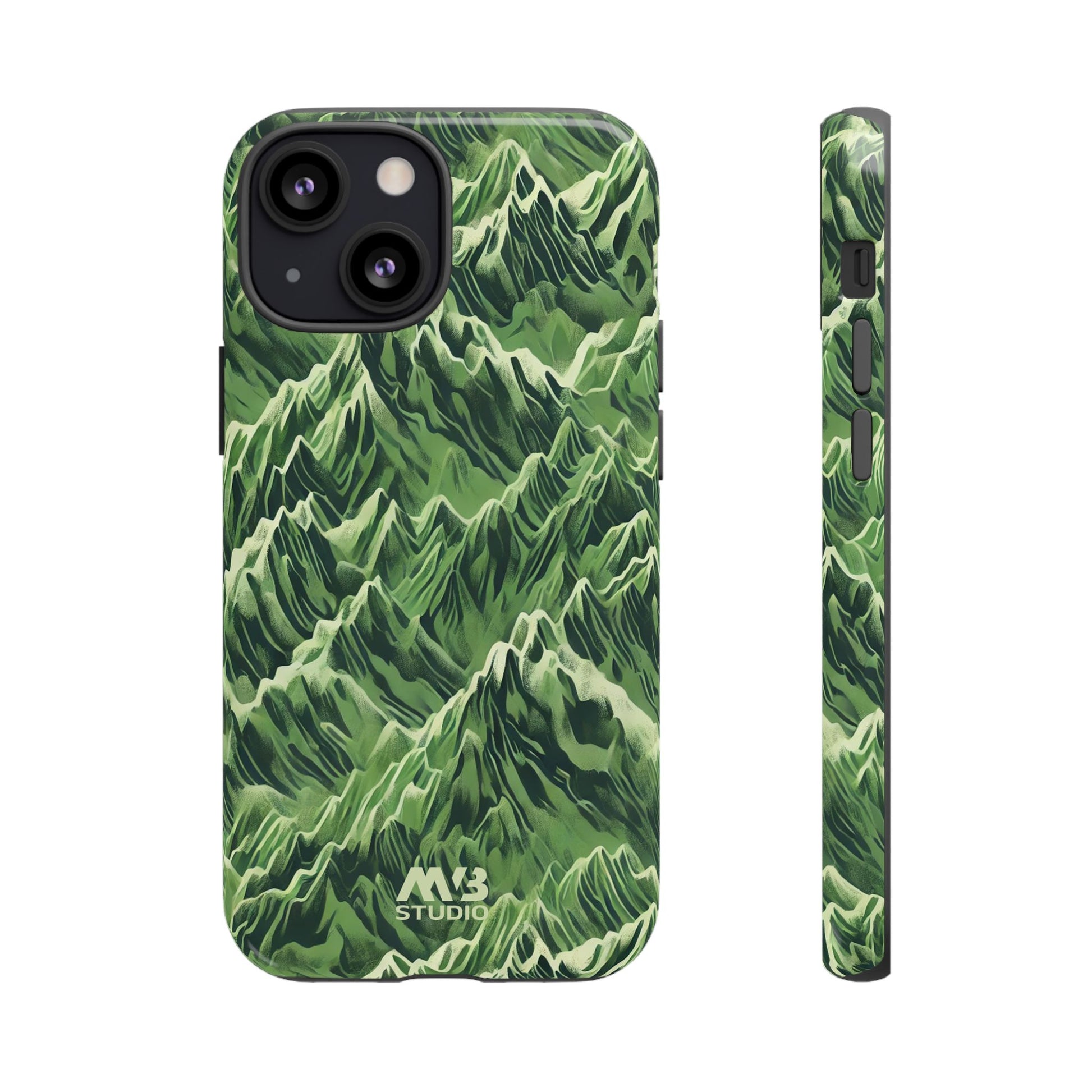 Green Terrains Tough iPhone Case
