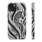 Zebra Stripes Tough iPhone Case - MVB STUDIO STORE