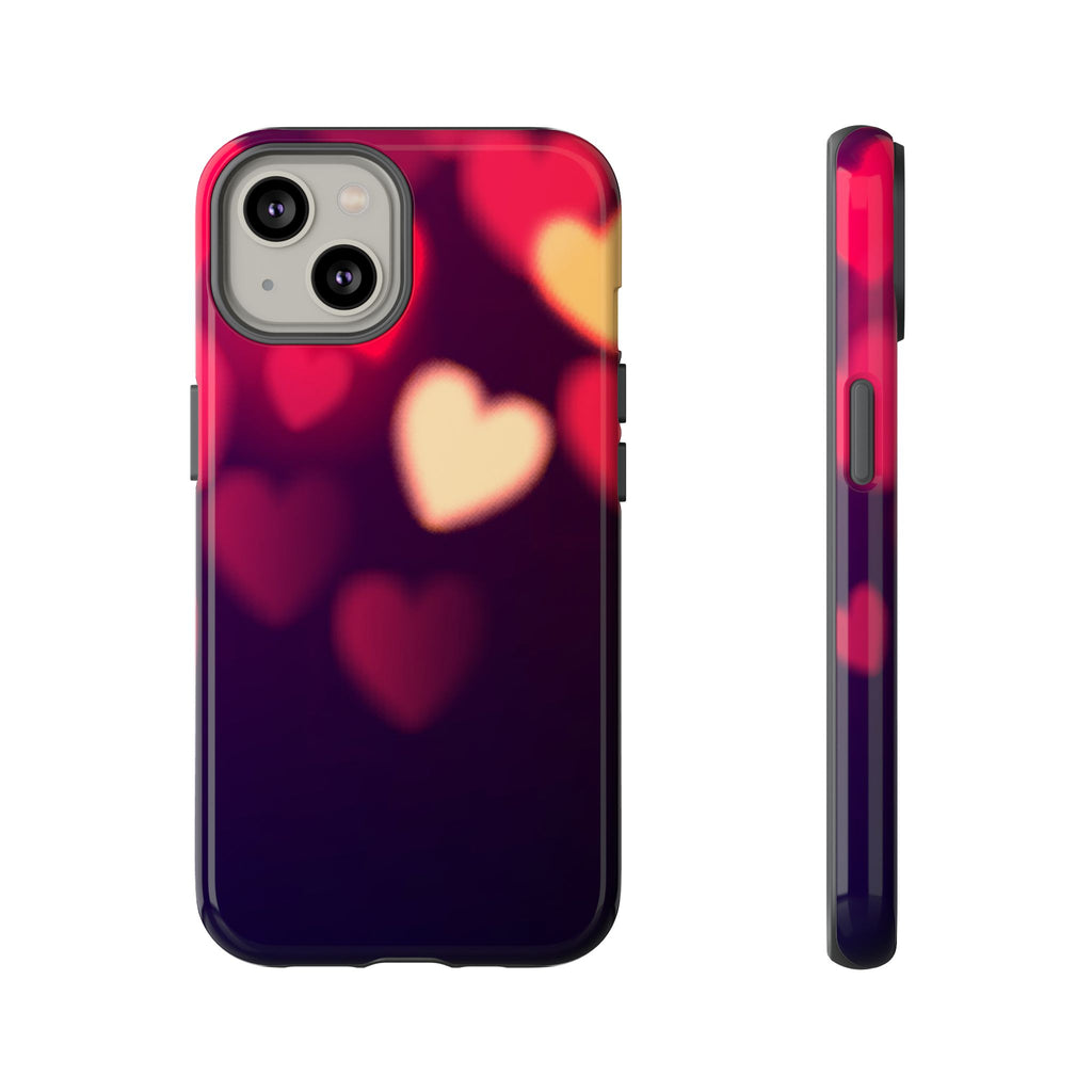 Bokeh Hearts Tough iPhone Case - MVB STUDIO STORE