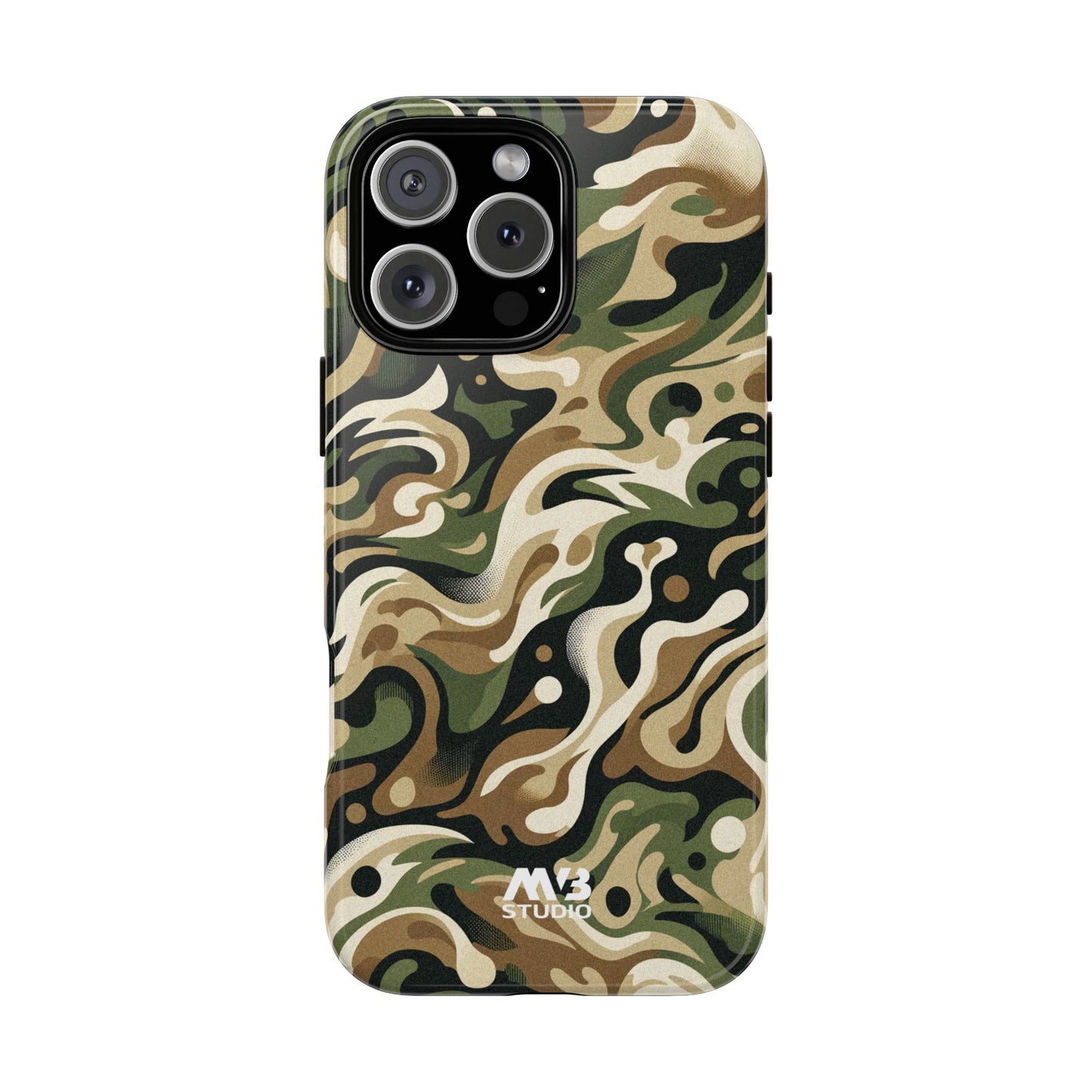 Forest Camo Tough  Phone Case - iPhone