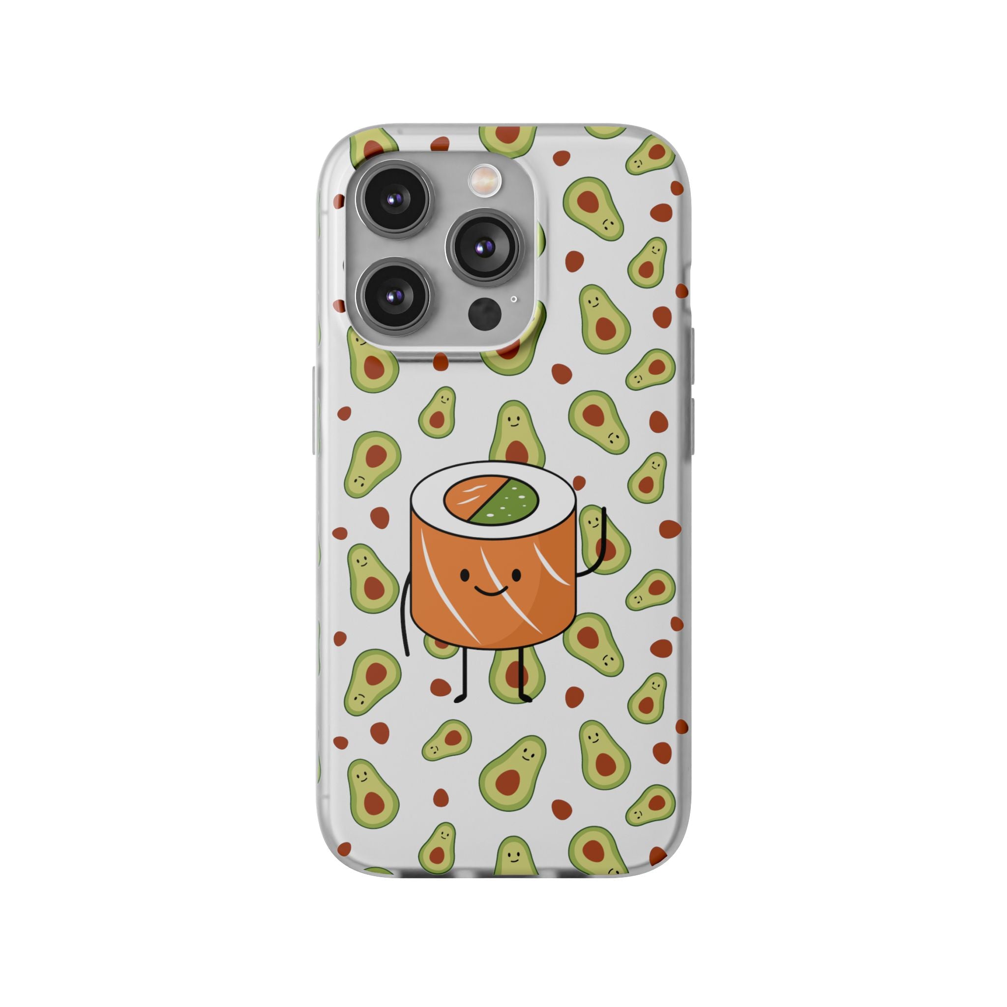 Avocado Sushi Soft Flexi Case - iPhone - MVB STUDIO STORE