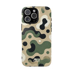 Green Camouflage Tough iPhone Case - MVB STUDIO STORE