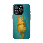 Relaxed Cat Floating iPhone Case - MVB STUDIO STORE