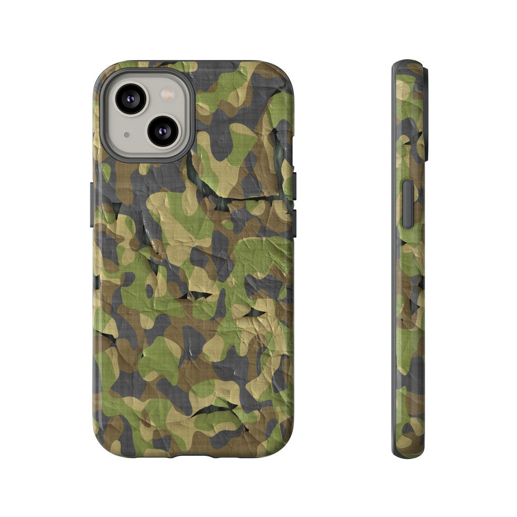 Ripped Camouflage Tough iPhone Case - MVB STUDIO STORE