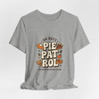 Pie Patrol T-Shirt, Funny Thanksgiving Food Pun