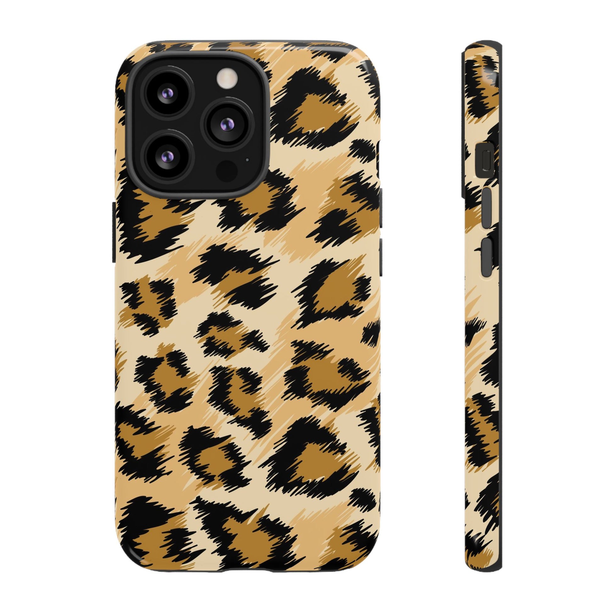 Leopard Print Tough iPhone Case - MVB STUDIO STORE
