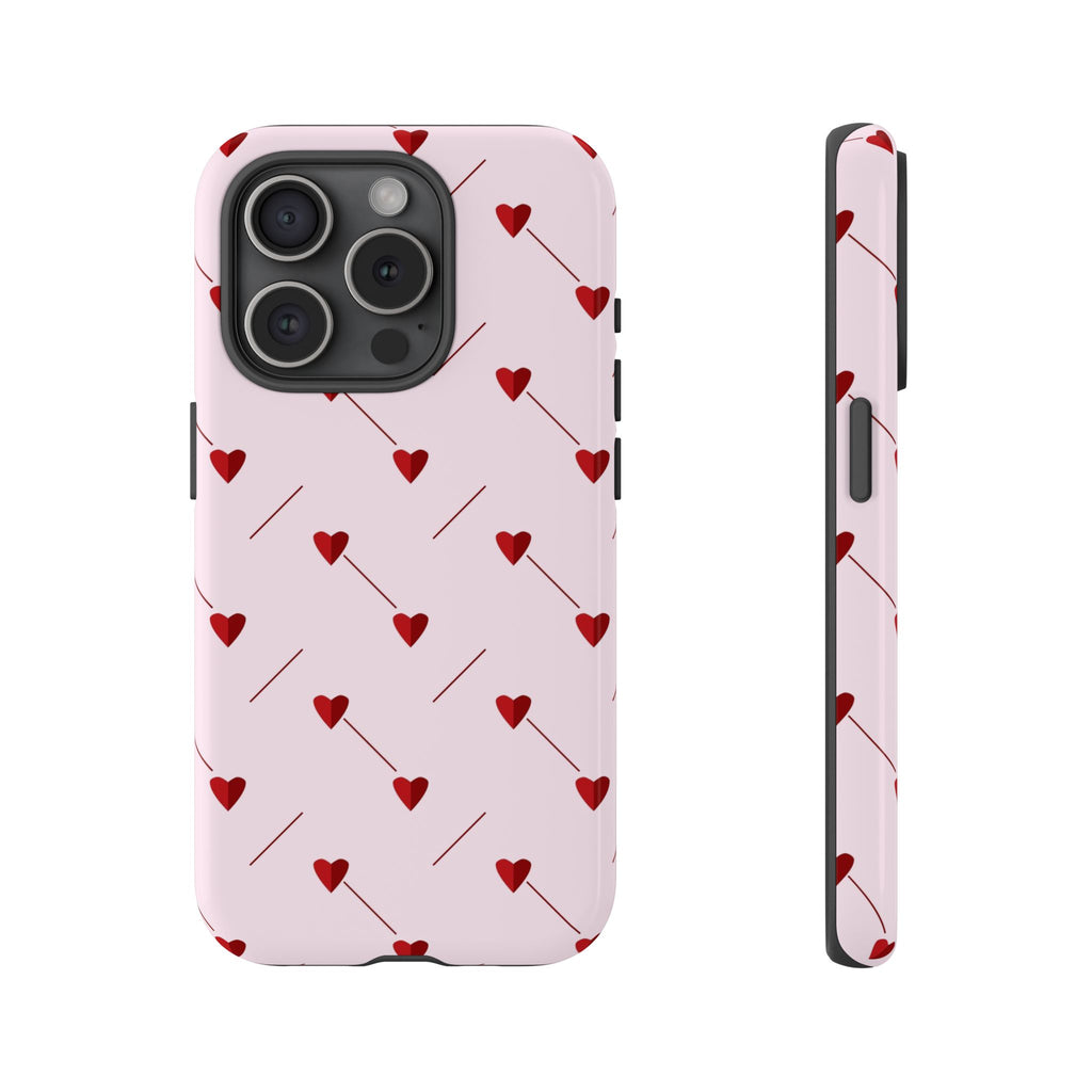 Pink Hearts Tough iPhone Case - MVB STUDIO STORE