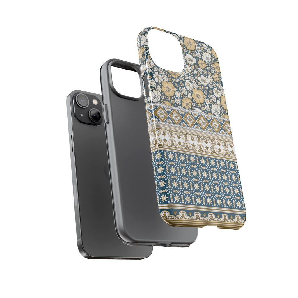 Vintage Floral Tough Phone Case for iPhone 14 models