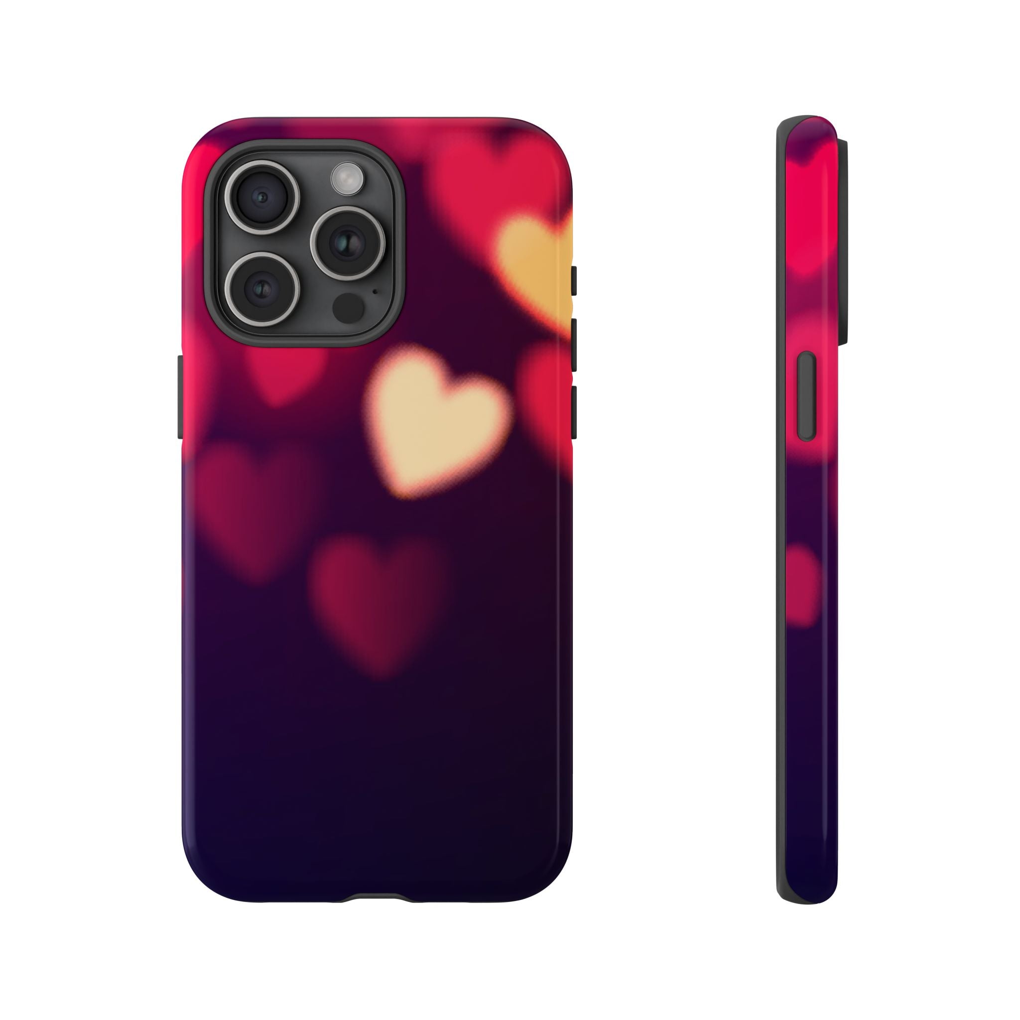 Bokeh Hearts Tough iPhone Case - MVB STUDIO STORE