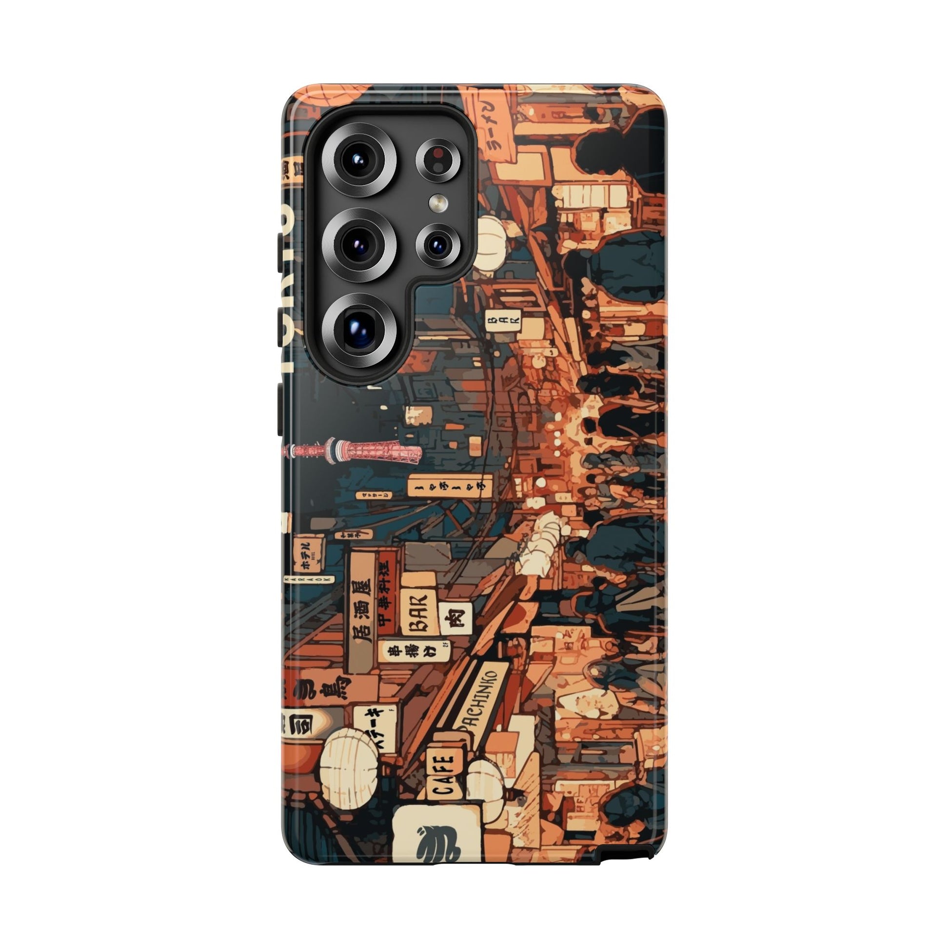 Tokyo Night Lights Tough Samsung Phone Case
